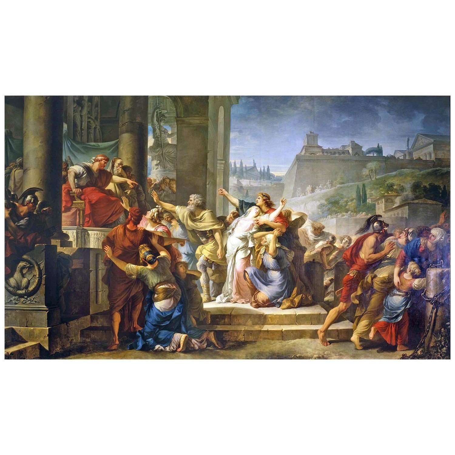 - Gabriel-Francois Doyen. La mort de Virginie. 1756. Galleria Nazionale di Parma