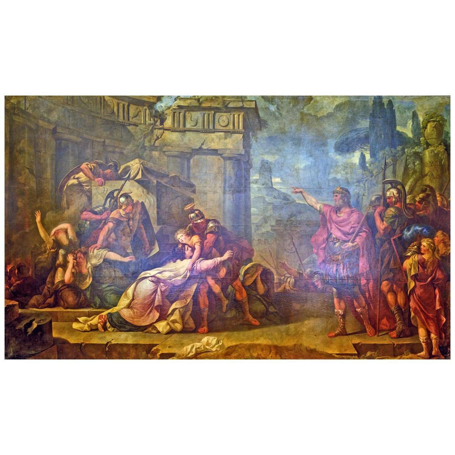 - Gabriel-Francois Doyen. Andromaque prot?geant Astianax. 1763. Mus?e Arkhangelskoe