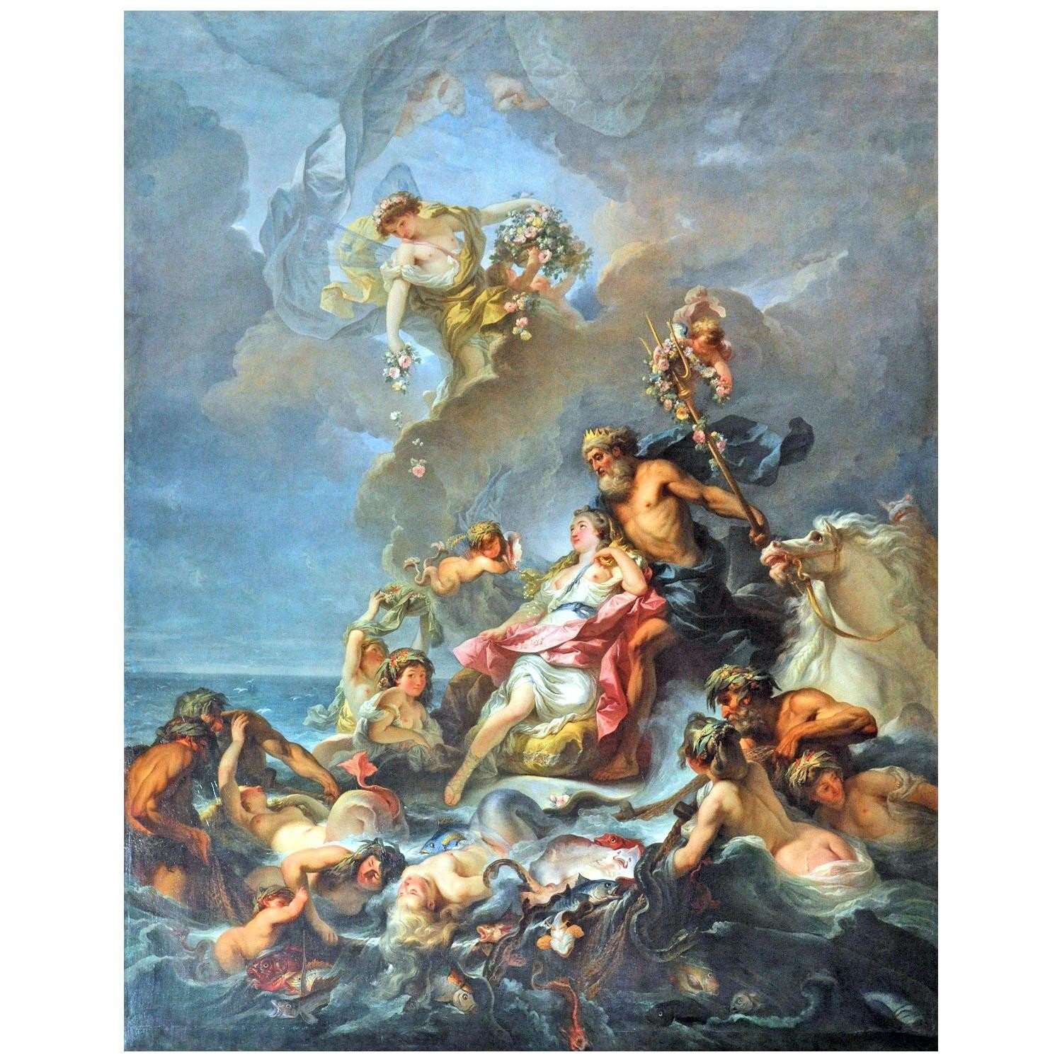 - Gabriel-Francois Doyen. Triomphe dAphitrite (La Peche). 1768. Ch?teau de Versailles.