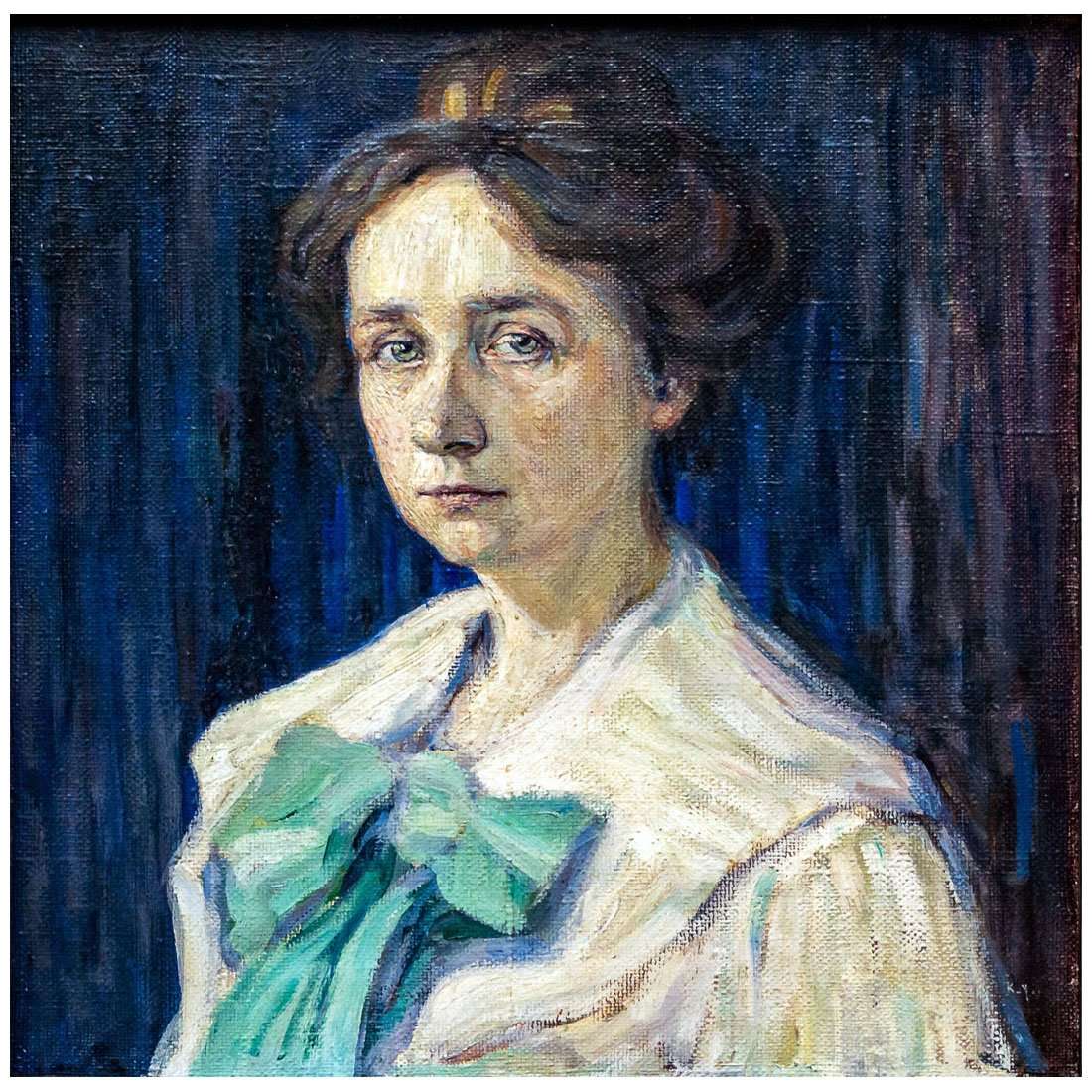  Wassily Kandinsky. Portrait of Gabriele Munter. 1905