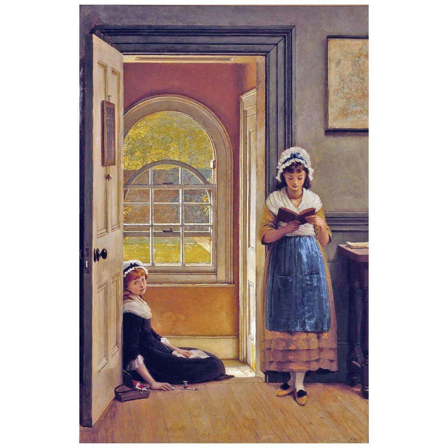  George Dunlop Leslie. Kept in School. 1876. Tate Gallery London