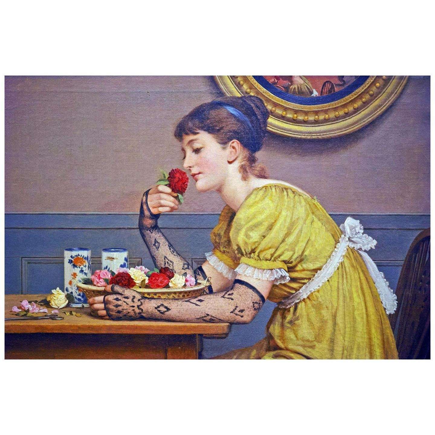  George Dunlop Leslie. Roses. 1880. Hamburger Kunsthalle