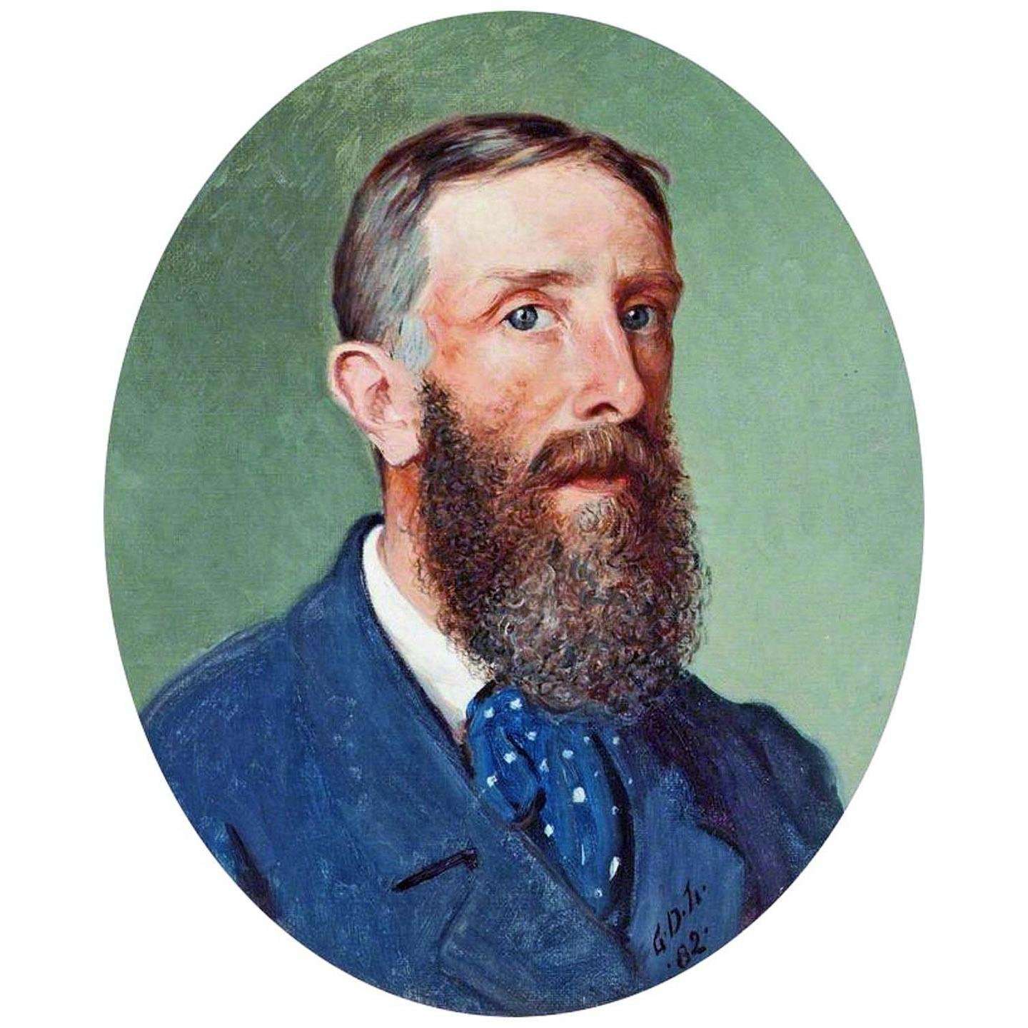  George Dunlop Leslie. Self-portrait. 1882. Aberdeen Art Gallery