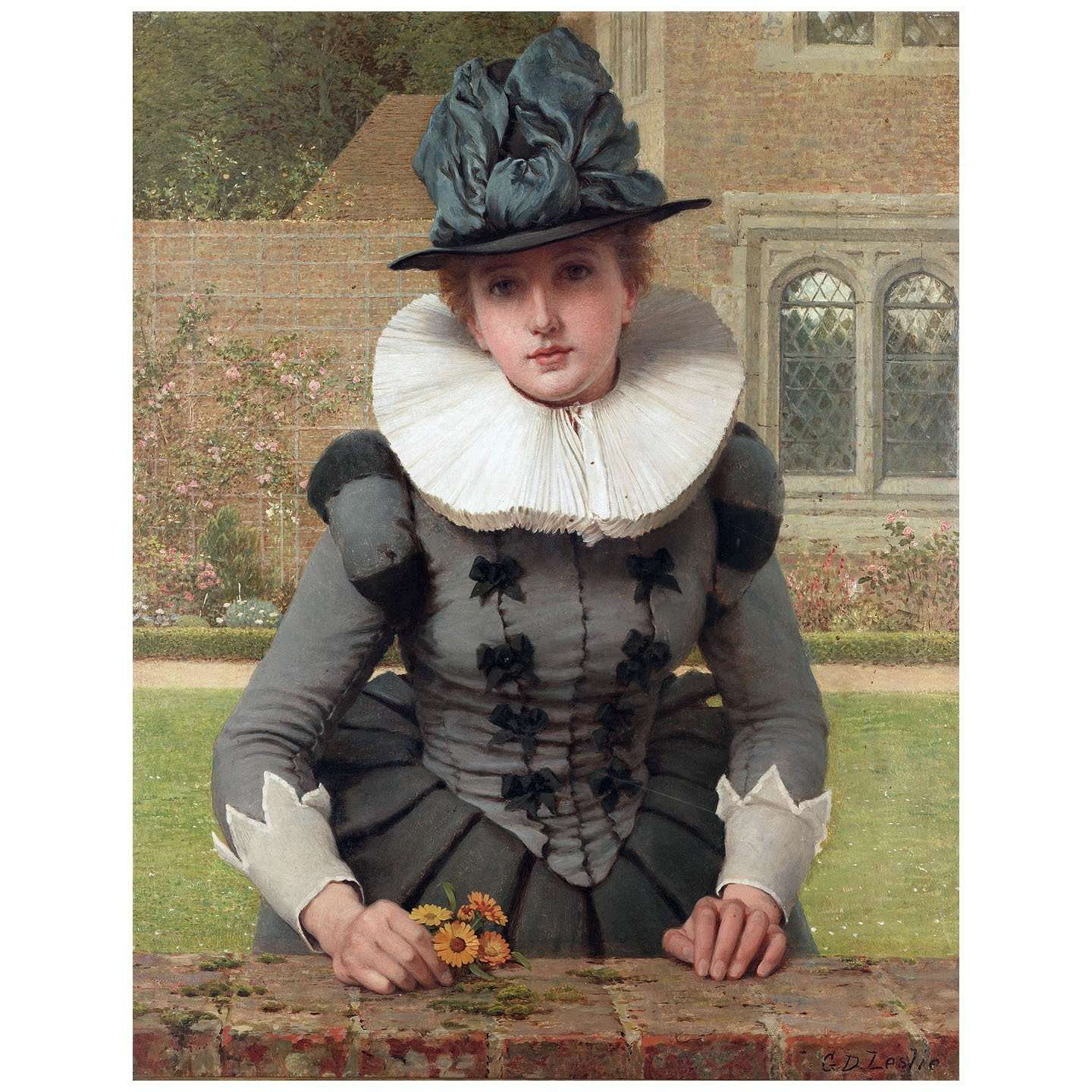  George Dunlop Leslie. Ann Page. 1896. Folger Shakespeare Library