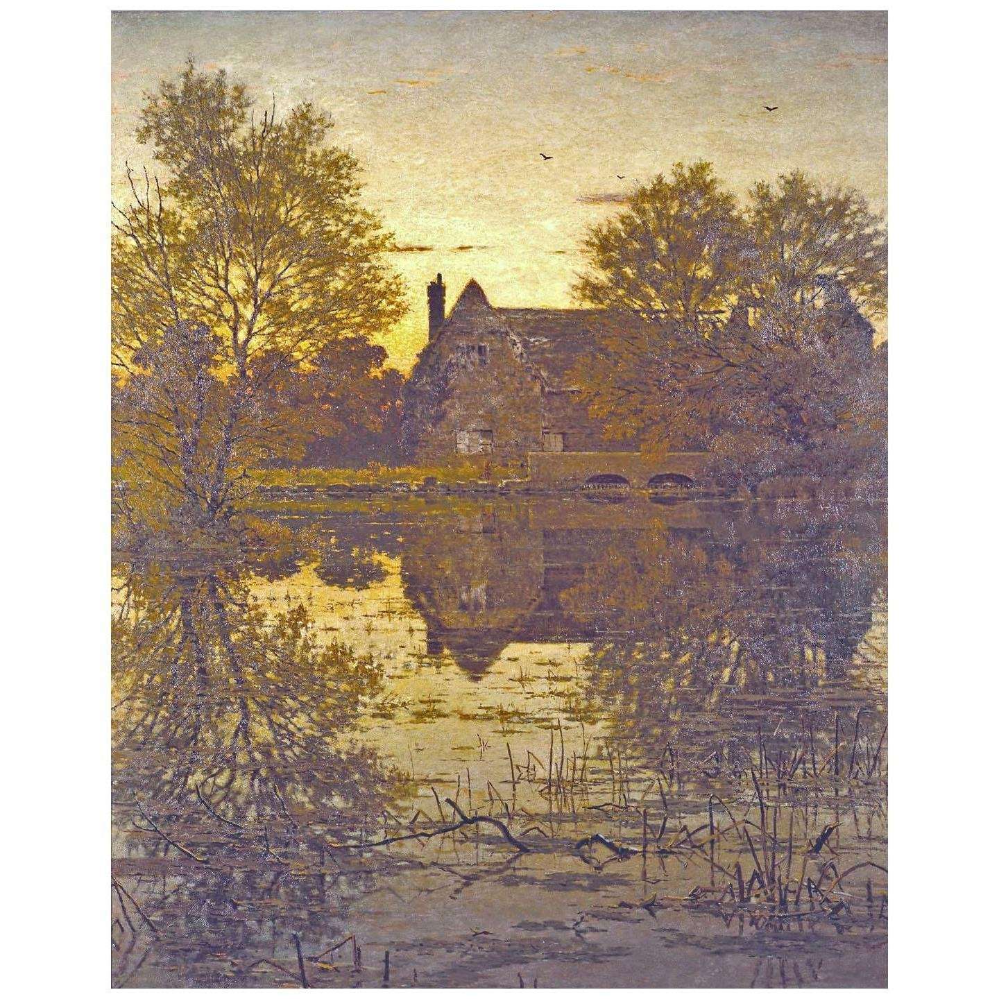  George Dunlop Leslie. The Deserted Mill. 1906. National Gallery London