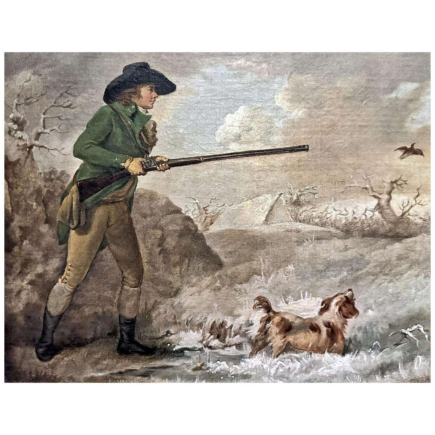  George Morland. Shooting. Winter. 1785. Shenandoah Valley Museum Winchester