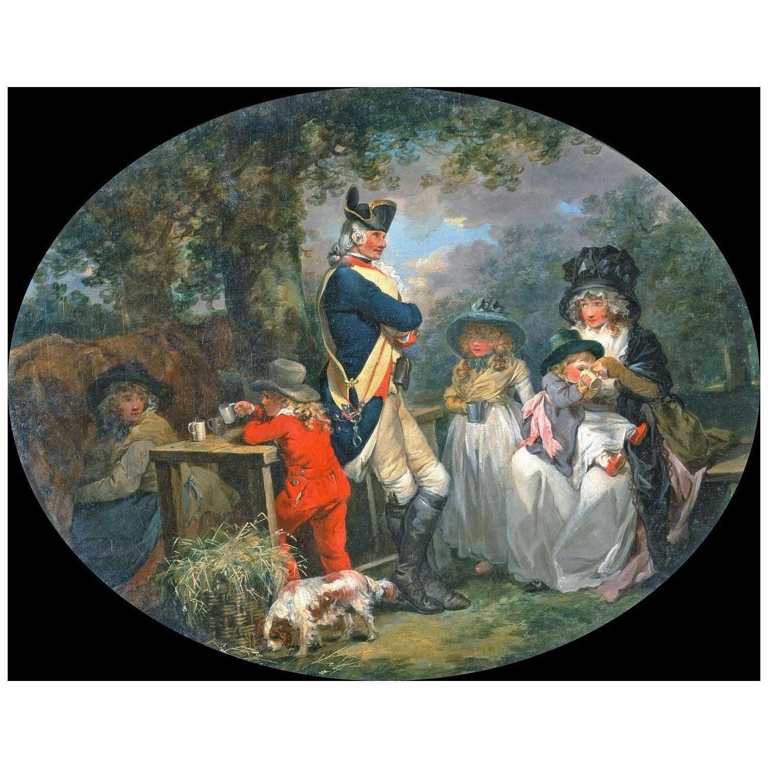  George Morland. St. James Park. 1788. Yale Center for British Art