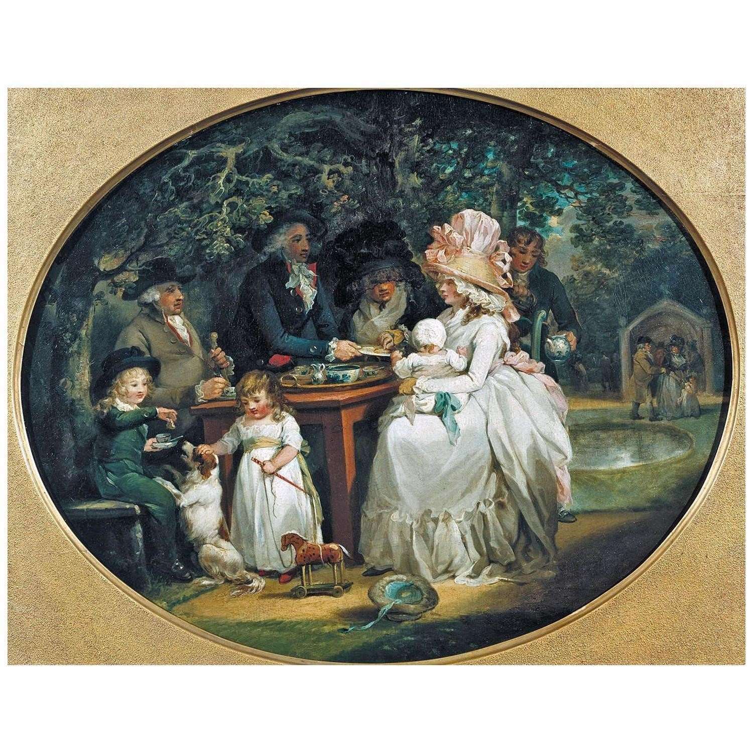  George Morland. The Tea Garden. 1790. Tate Britain London