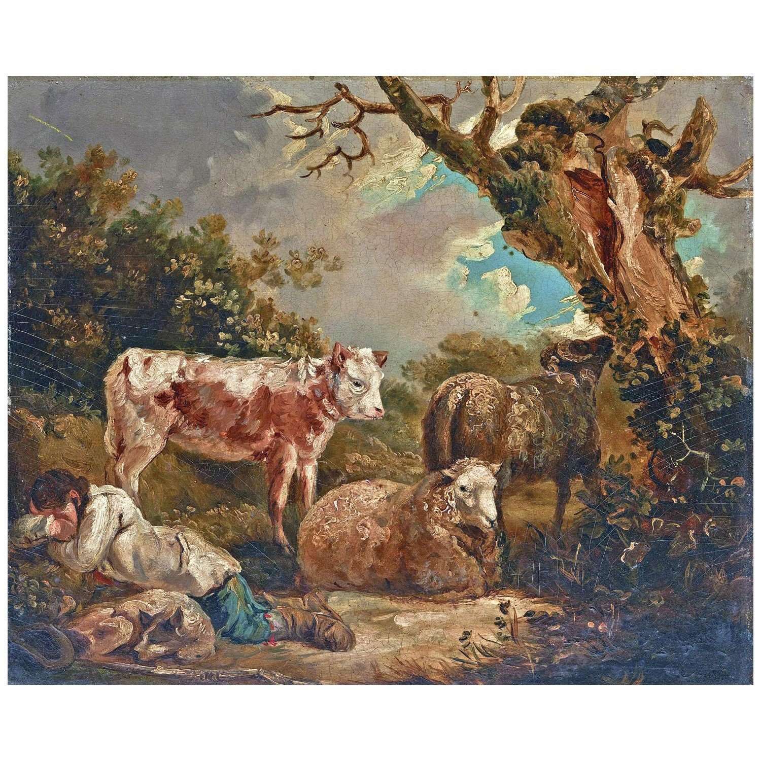  George Morland. The Shepherds Rest. 1793. Dallas Museum of Art