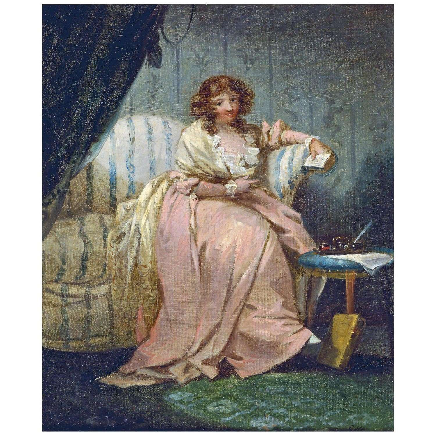  George Morland. Anne, Artists Wife. 1795. Yale Center for British Art