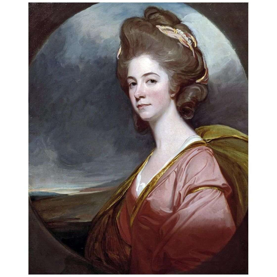  George Romney. Lady Emilia Kerr. 1779