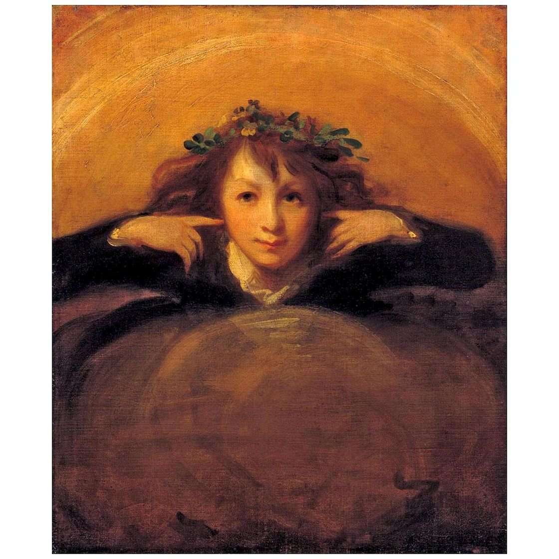  George Romney. Tom Hayley as Robin Goodfellow. 1789