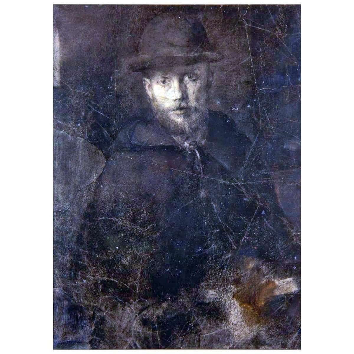  Georges Rouault. Autoportrait. 1895. Fondation Georges Rouault Paris