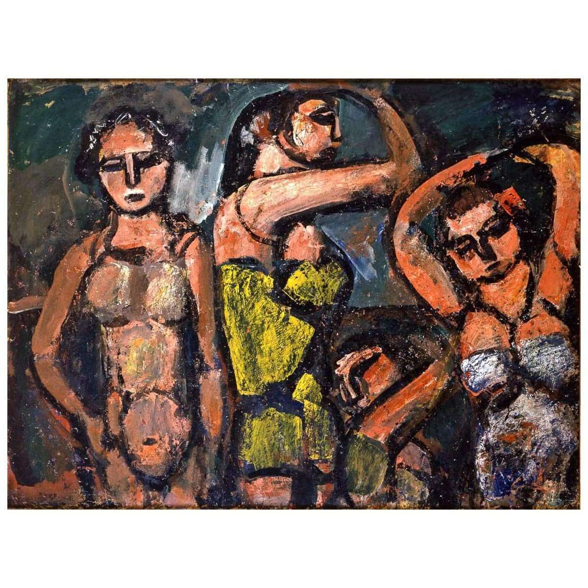  Georges Rouault. Quatre baigneuses. 1920-1929. Museum Idemitsu Tokyo