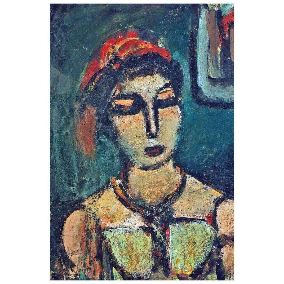  Georges Rouault. Femme au turban. 1926. Kunstmuseum Solothurn