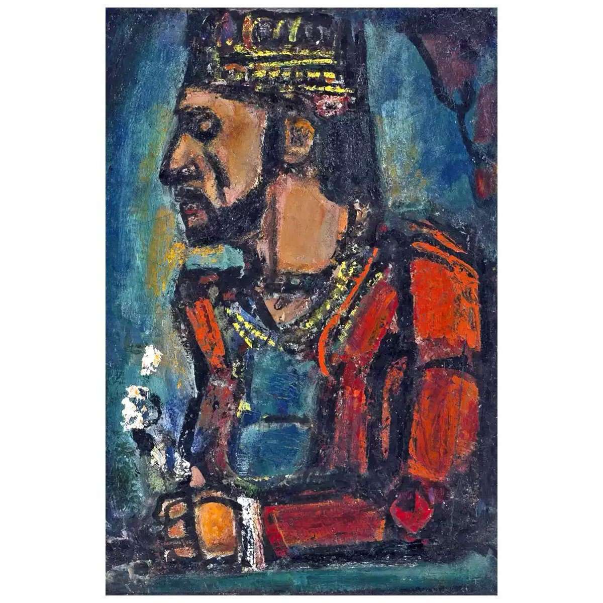  Georges Rouault. Le vieux roi. 1936. Carnegie Museum of Art Pittsburg