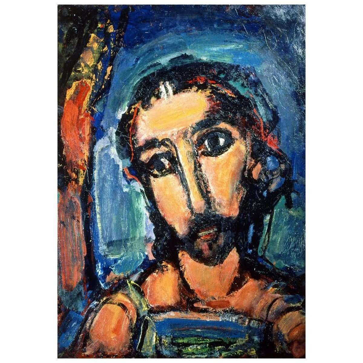  Georges Rouault. Christ. 1937. The Cleveland Museum of Art