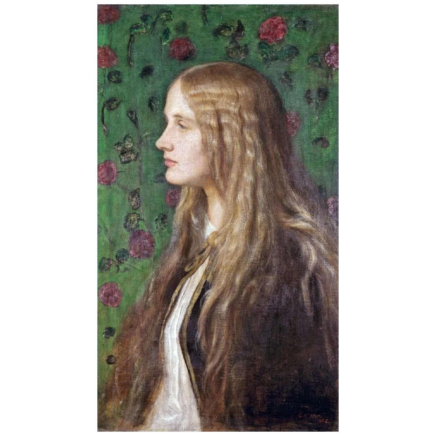 ������ ����George Watts. Edith Villiers. 1862. Little Holland House London