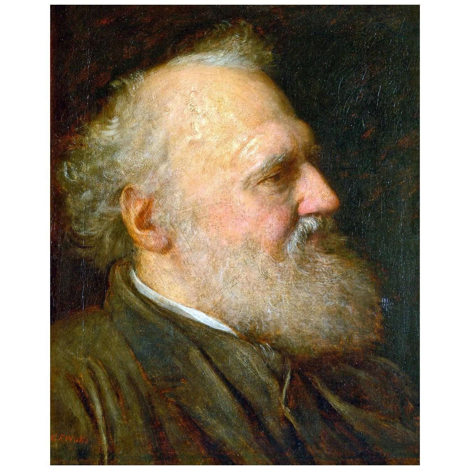 ������ ����George Watts. Portrait of Henry Prinsep. 1871. Watts Gallery Compton