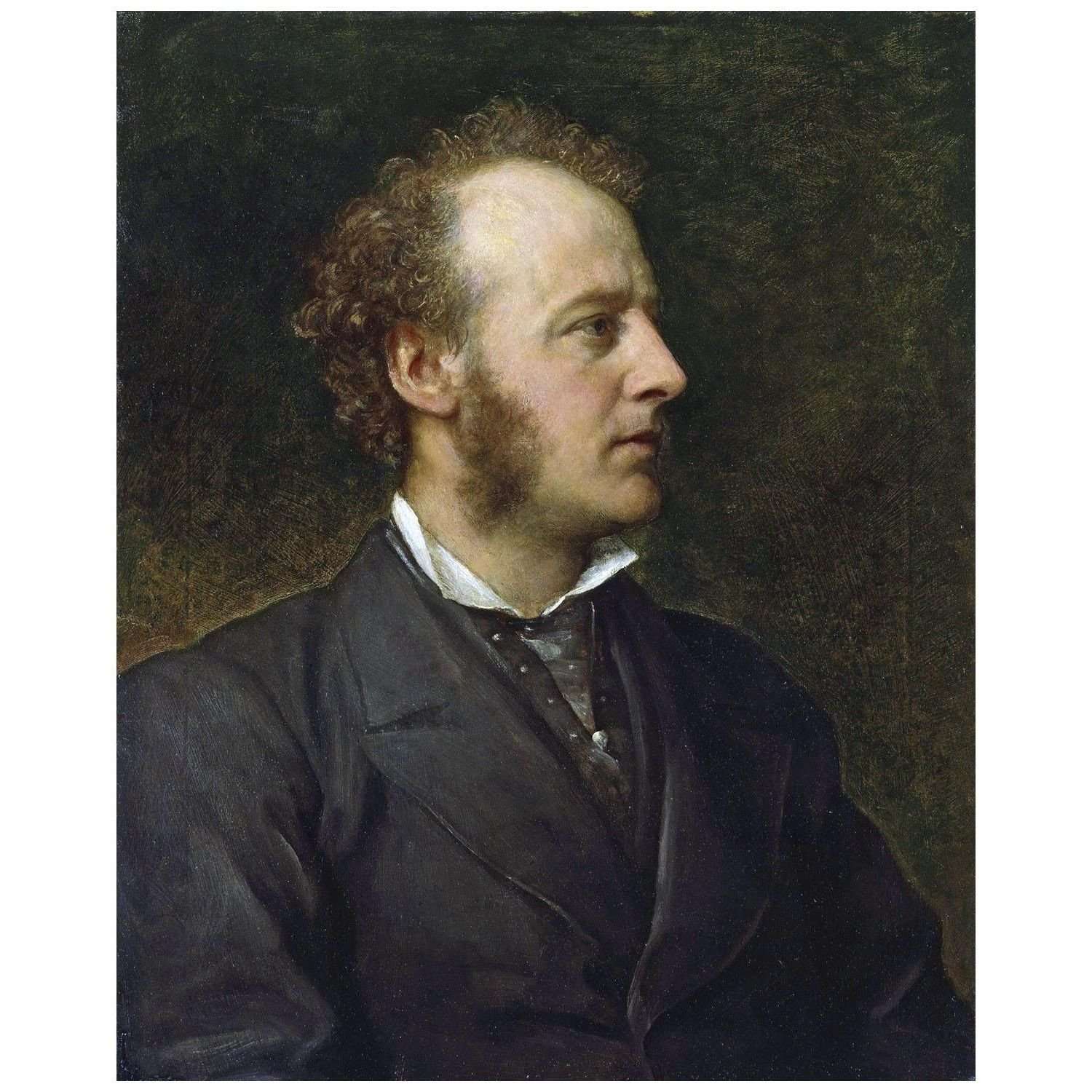 ������ ����George Watts. Sir John Everett Millais. 1880. National Portrait Gallery London