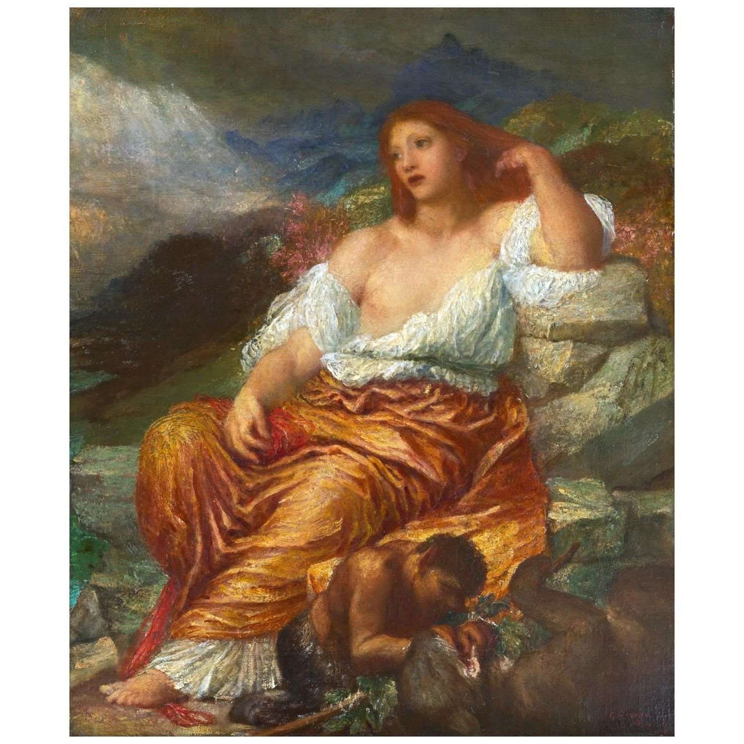 ������ ����George Watts. Ariadne. 1894. Metropolitan Museum of Art NY
