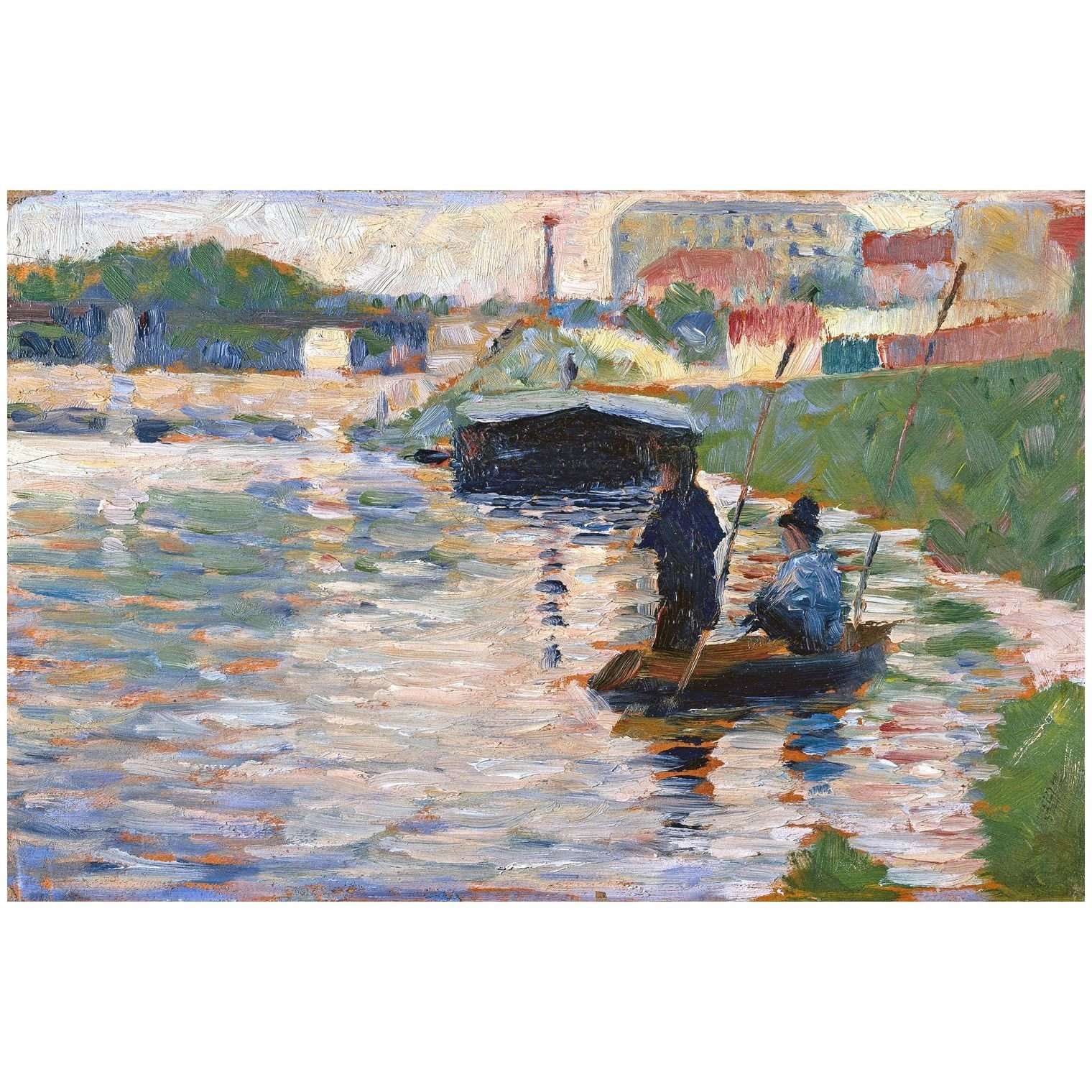 Georges Seurat. La fenaison. 1882. National Gallery Washington