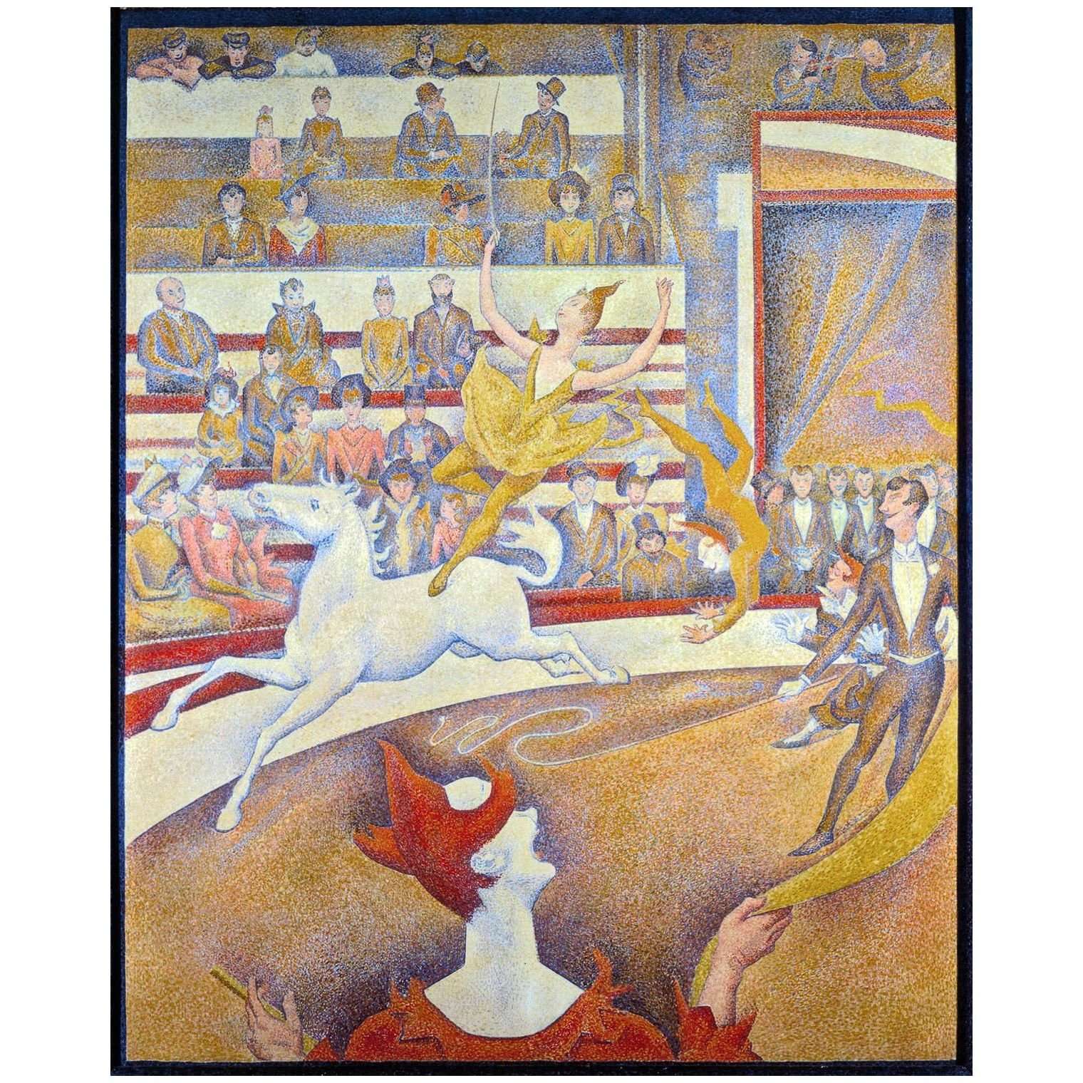  Georges Seurat. Le Cirque. 1891. Musee dOrsay