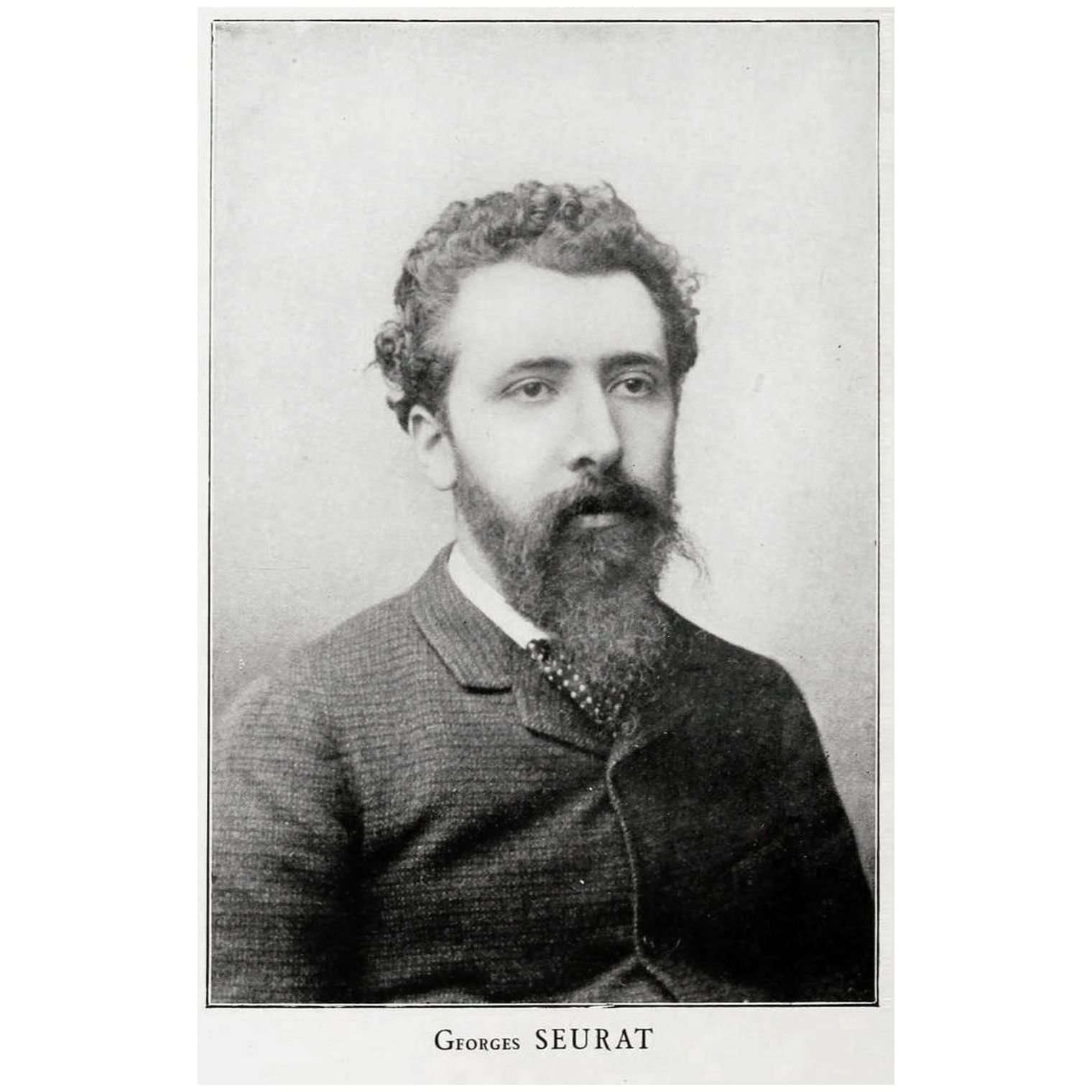  Georges Seurat. Photo 1888