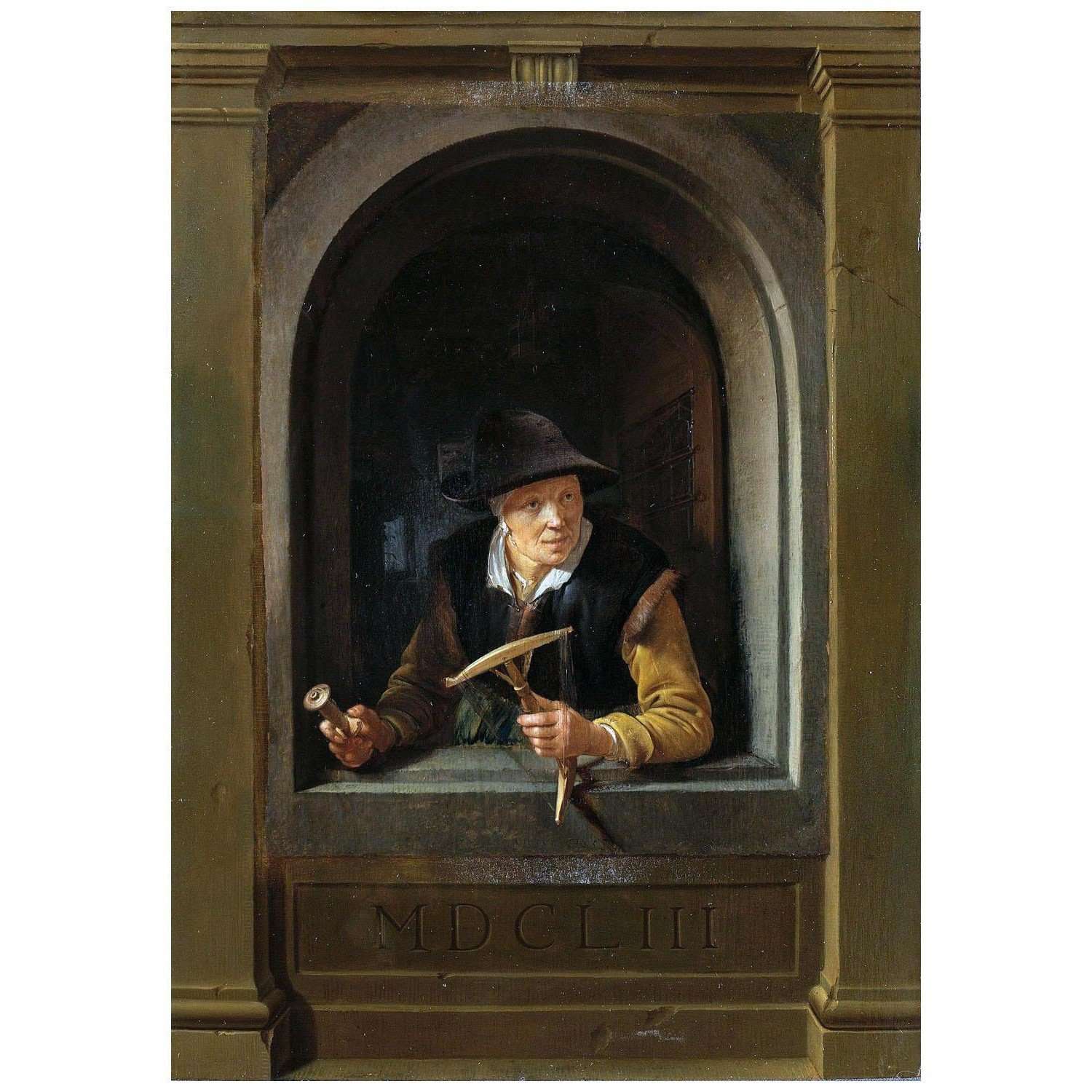  Gerrit Dou. Fishermans Wife. 1653. Rijksmuseum Amsterdam