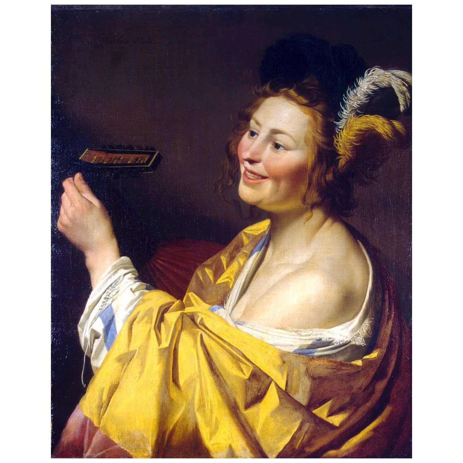  Gerrit van Honthorst. Lute Player. 1624. Hermitage Museum