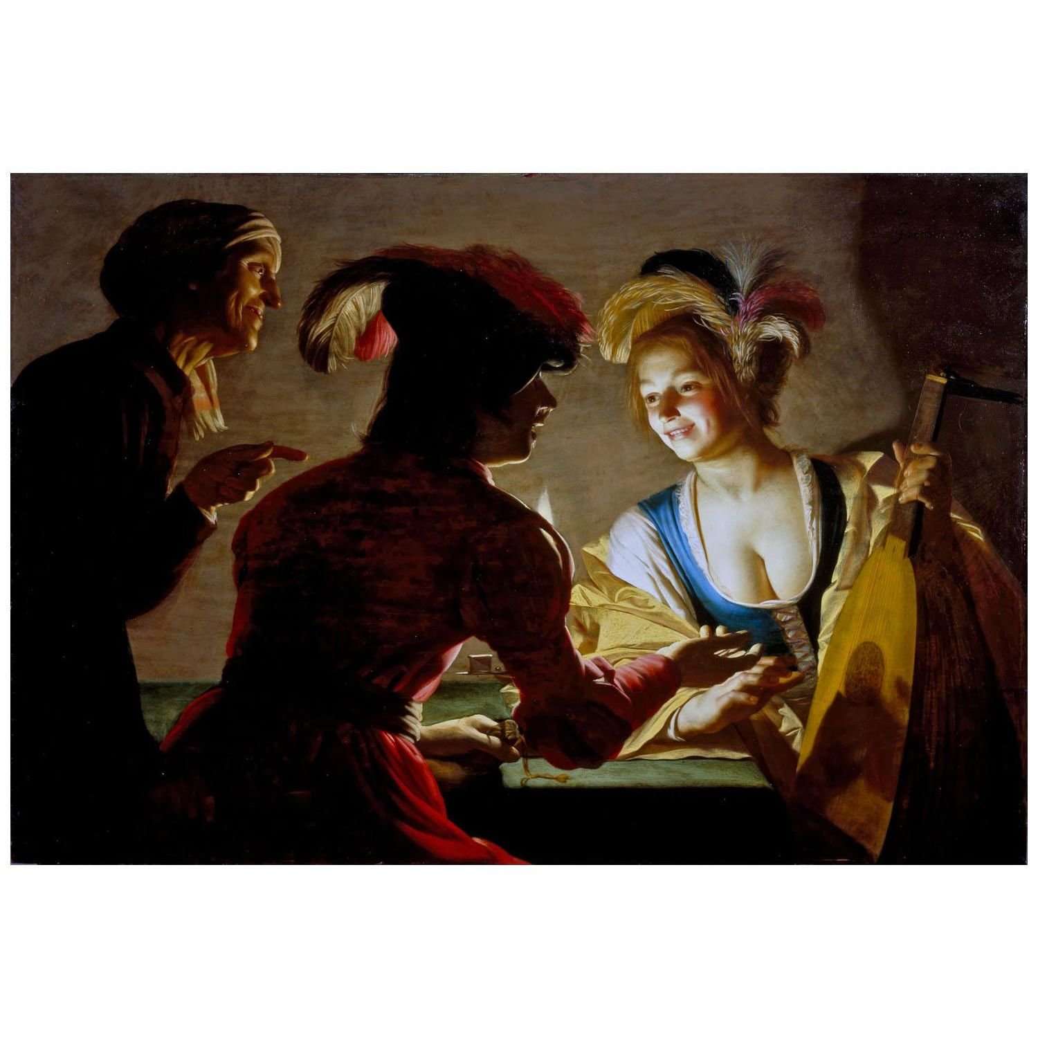  Gerrit van Honthorst. The Procuress. 1625. Centraal Museum Utrecht