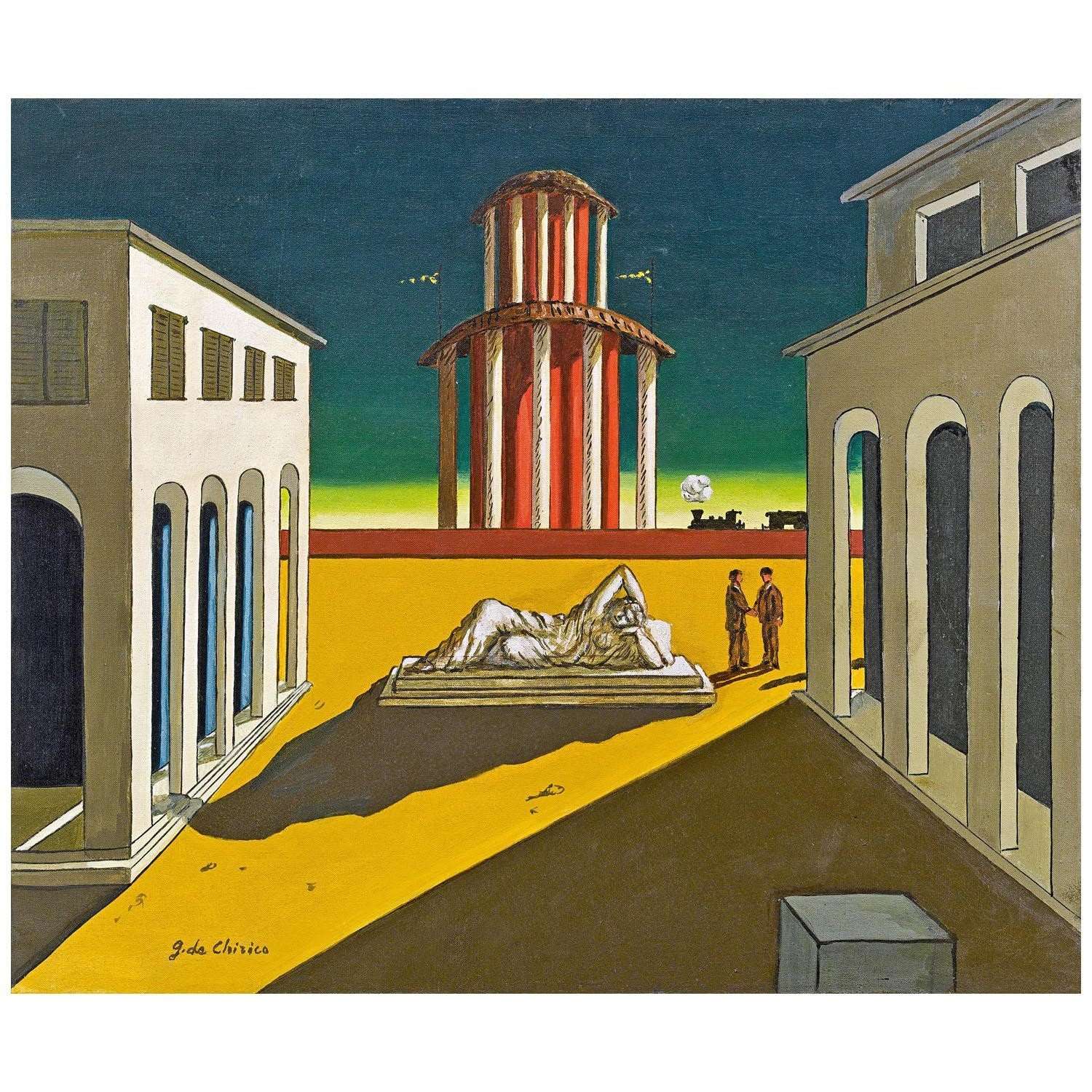   Giorgio de Chirico. Piazza dItalia. 1913. Collezione privata