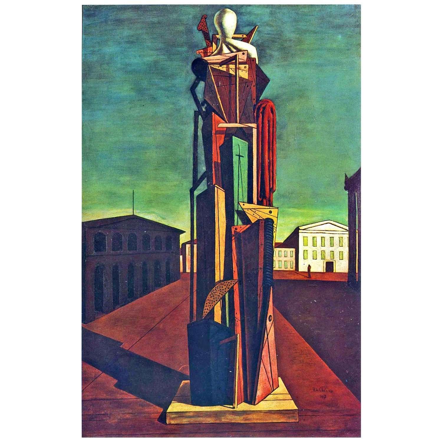   Giorgio de Chirico. Il grande metafisico. 1917. MoMA NY
