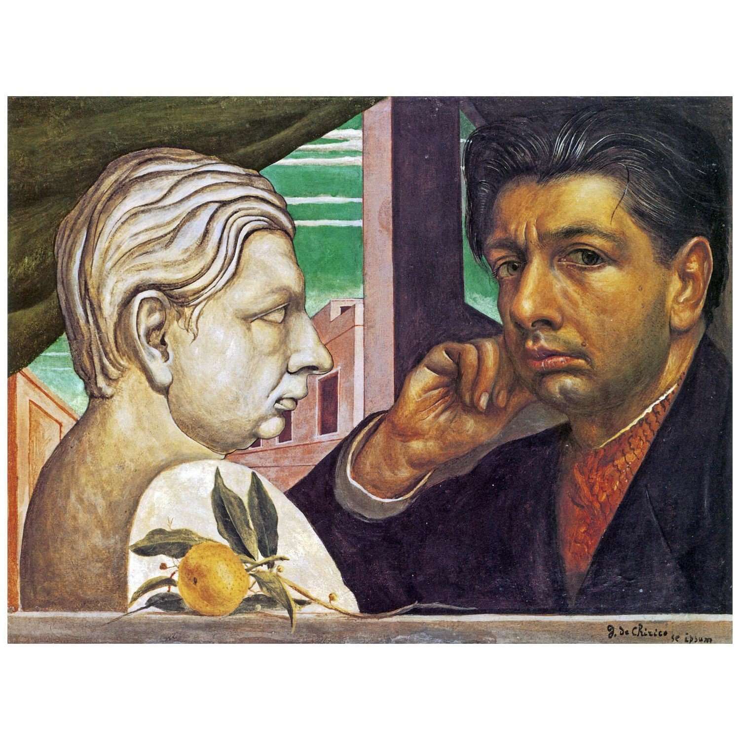   Giorgio de Chirico. Autoritrato. 1922. Toledo Museum of Art