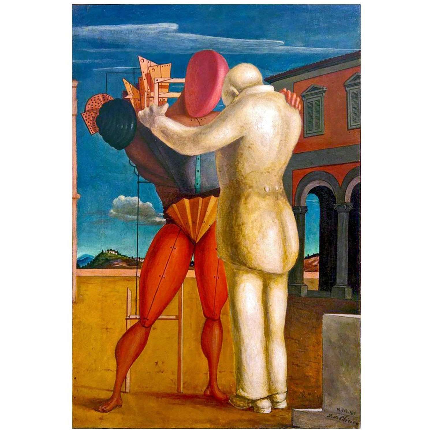   Giorgio de Chirico. Figliol prodigo. 1922. Museo del Novecento Milano