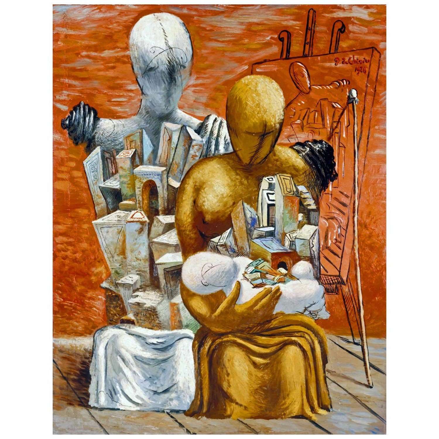   Giorgio de Chirico. Famiglia dell'artista. 1926. Tate Modern