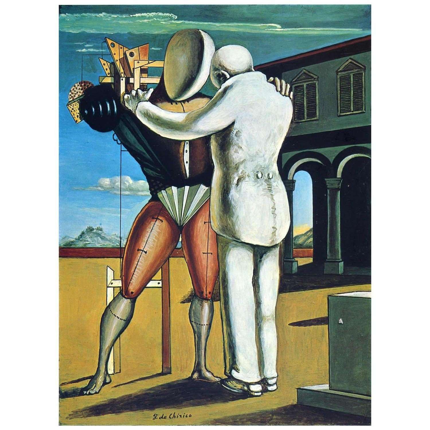   Giorgio de Chirico. Figliol prodigo. 1965. Fondazione Giorgio e Isa de Chirico, Roma