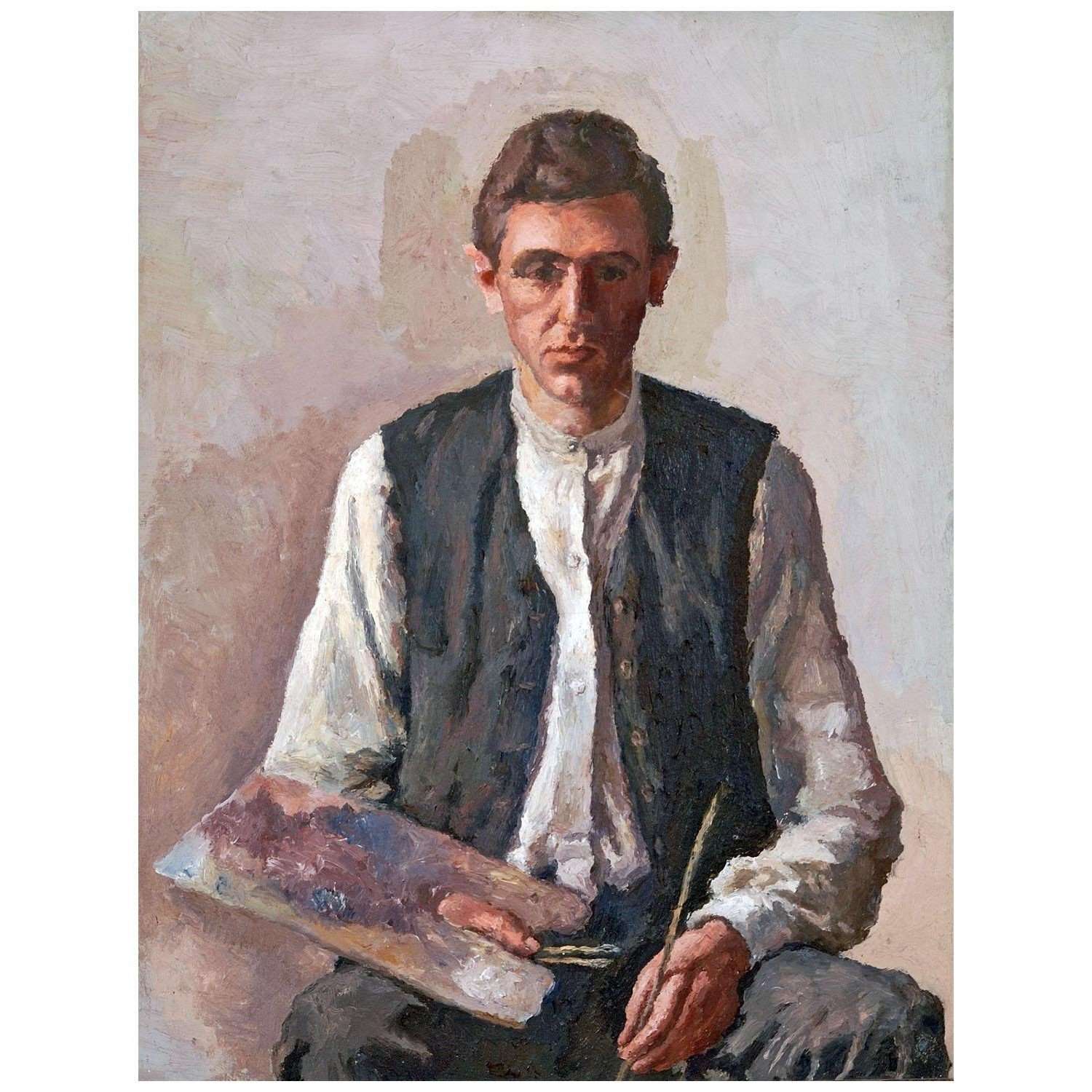  Giorgio Morandi. Autoritratto. 1925. Fondazione Magnani-Rocca, Parma