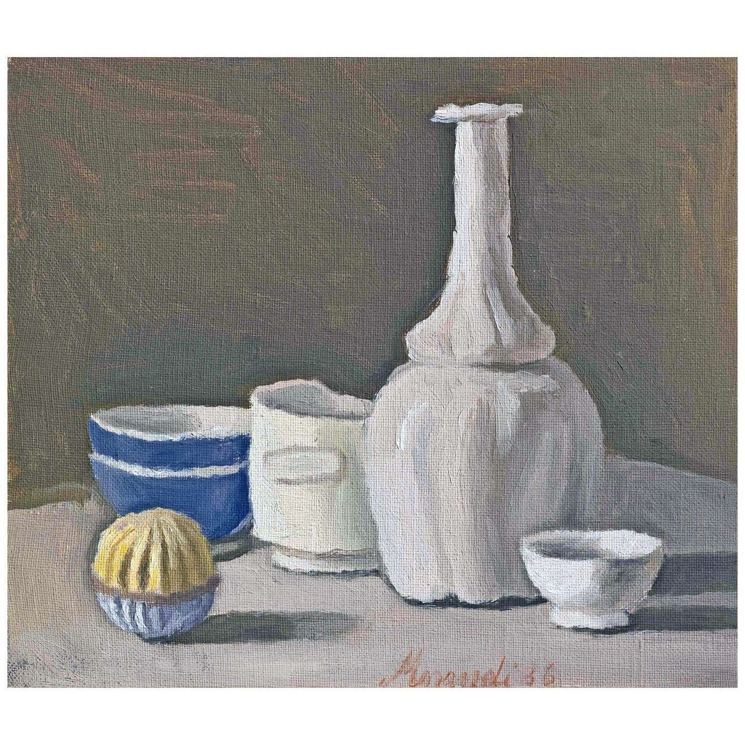  Giorgio Morandi. Natura Morta. 1936. Fondazione Magnani-Rocca, Parma