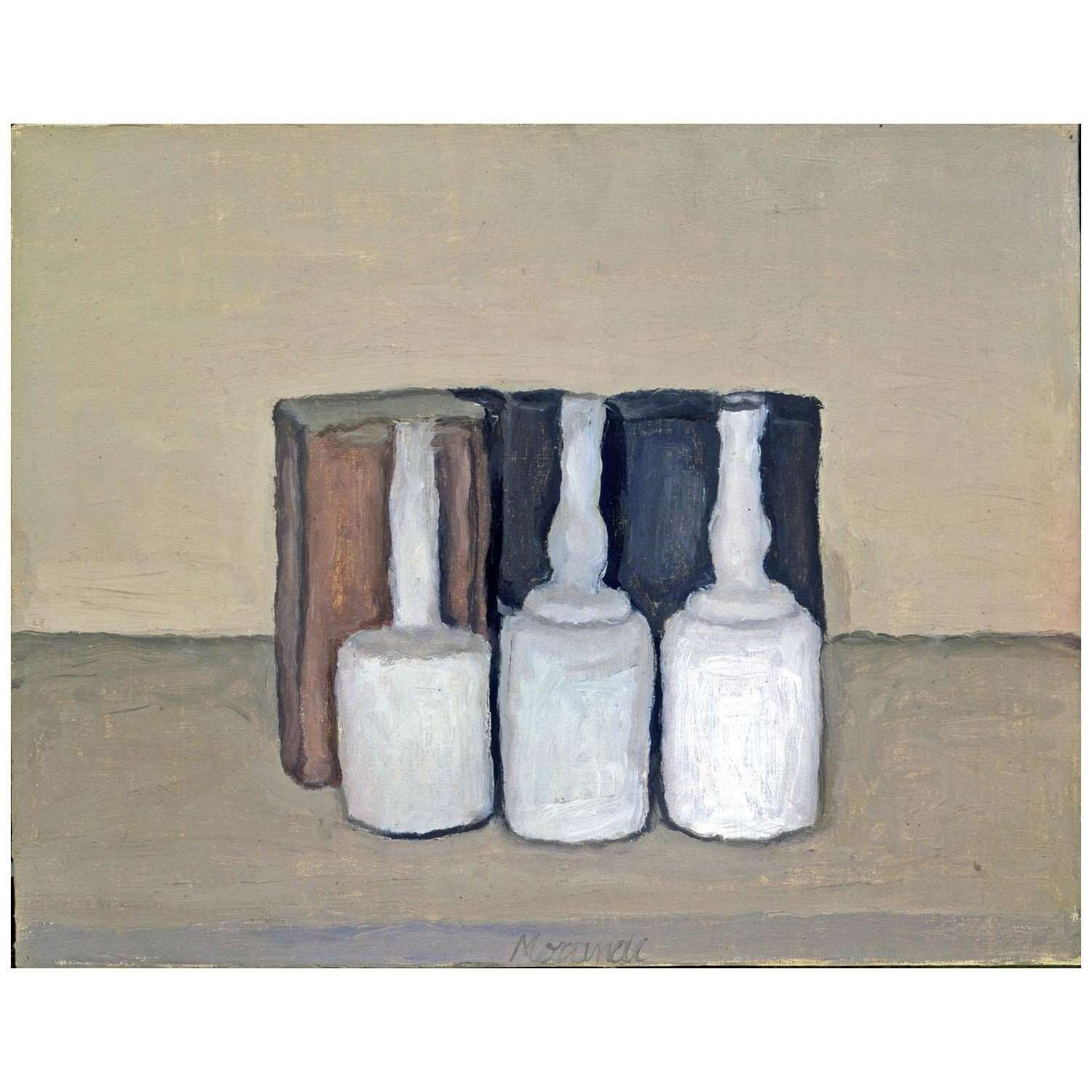  Giorgio Morandi. Natura Morta. 1953. Fondazione Magnani-Rocca, Parma