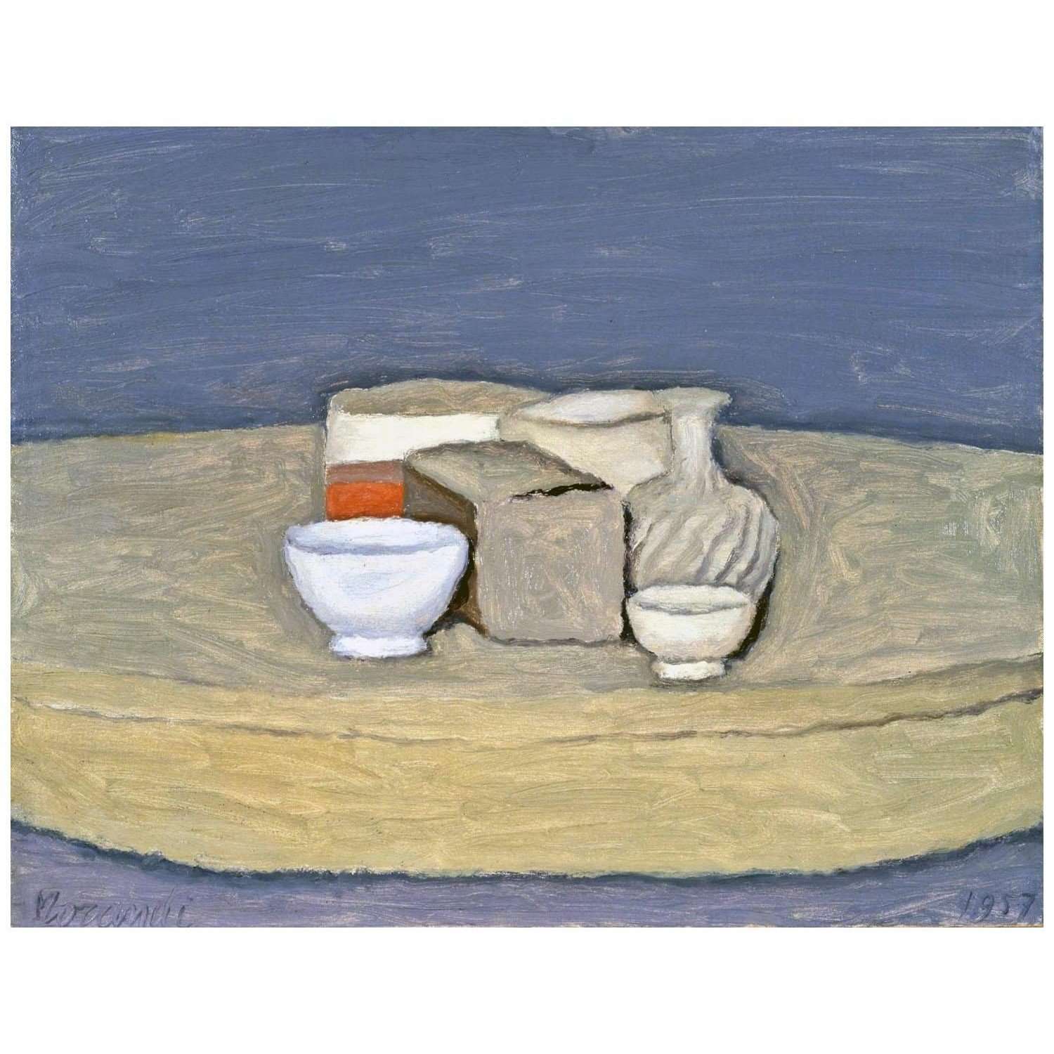  Giorgio Morandi. Natura Norta. 1957. Musei Vaticani