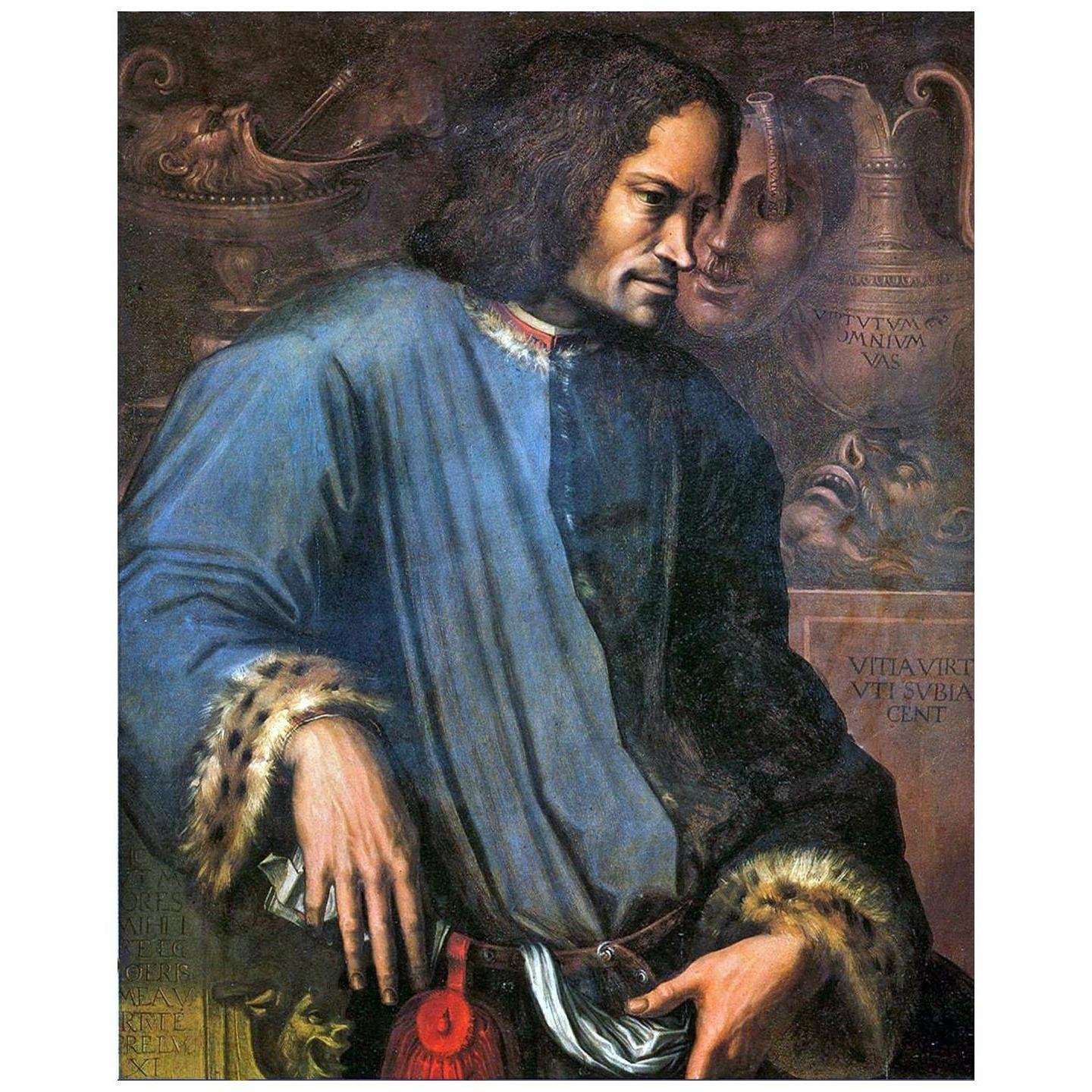  Giorgio Vasari. Lorenzo de Medici. 1534. Galleria degli Uffizi