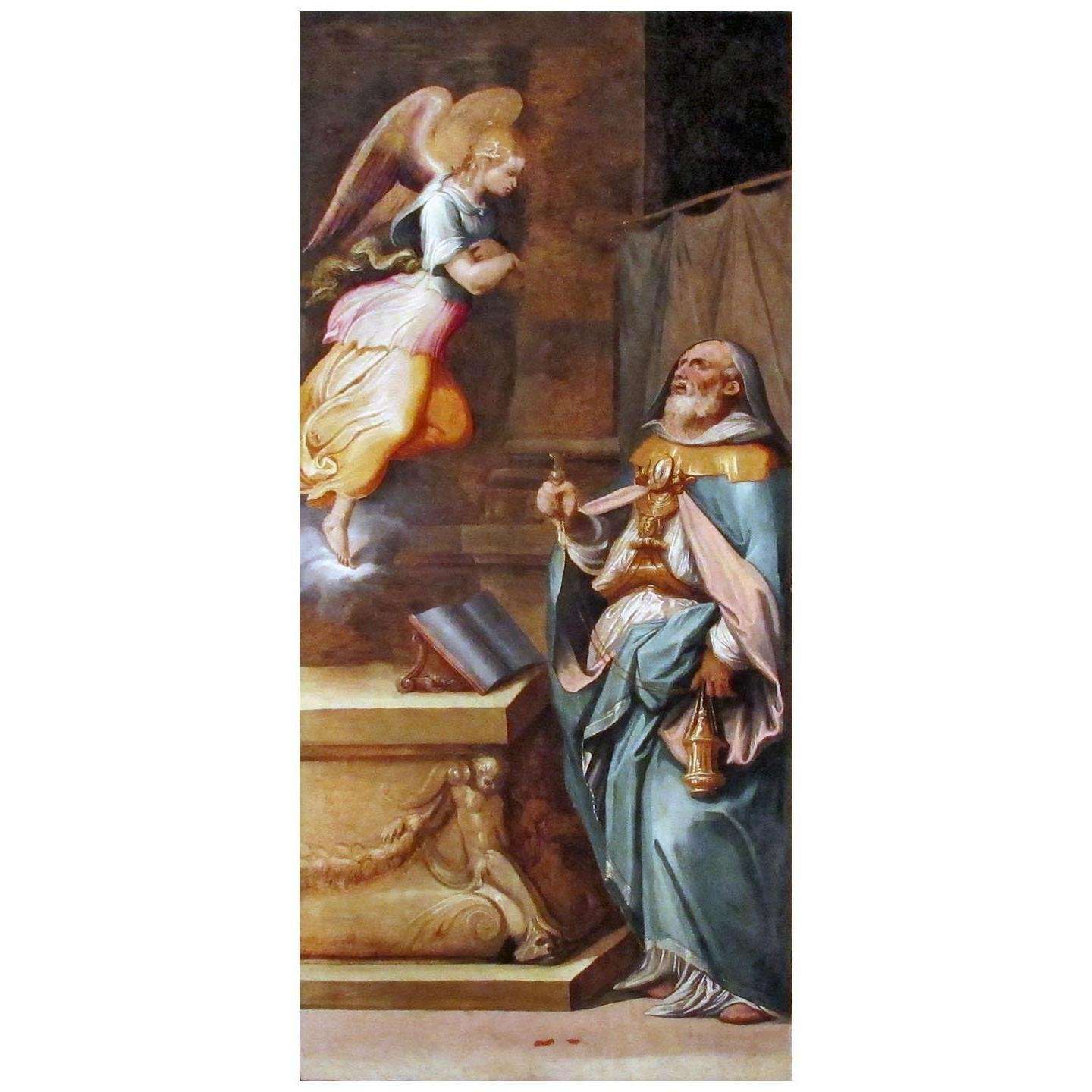  Giorgio Vasari. Annuncio a Zaccaria. 1545. Museo di Capodimonte Napoli