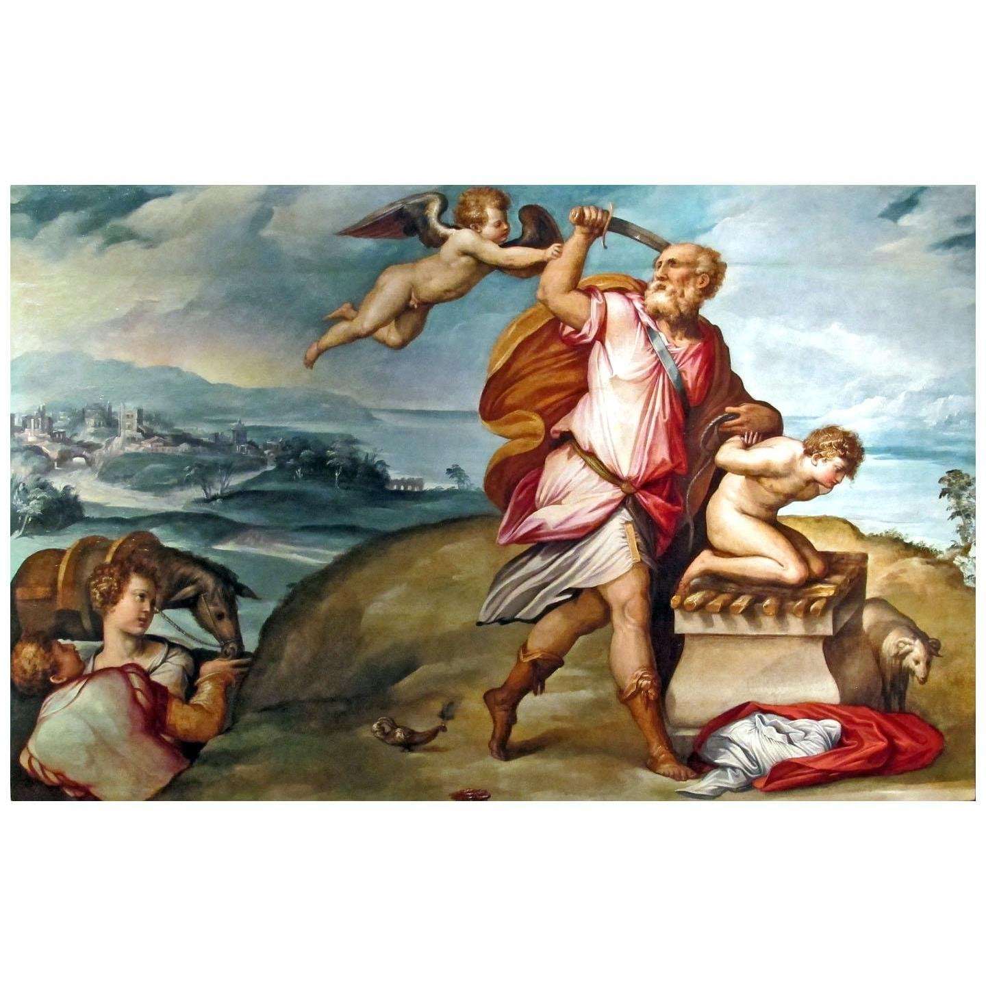  Giorgio Vasari. Sacrificio di Isacco. 1545. Museo di Capodimonte Napoli