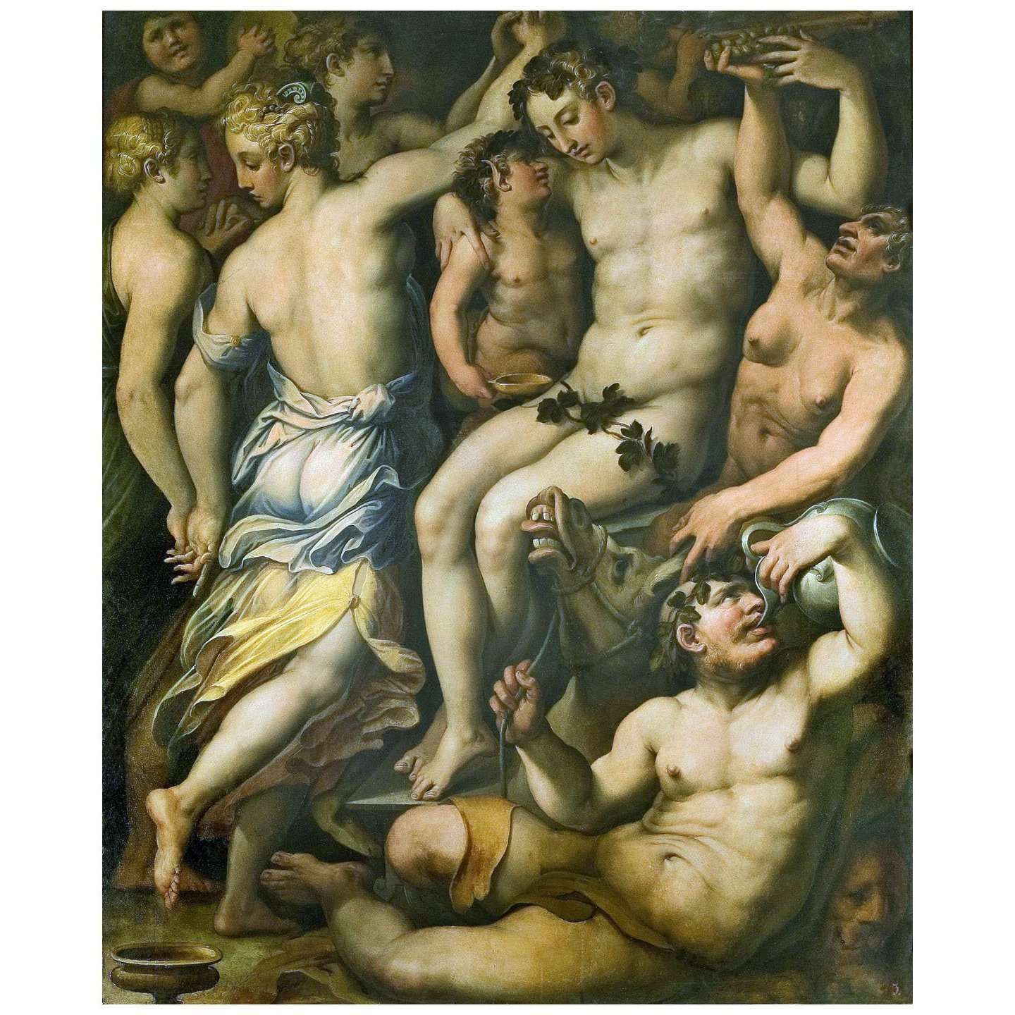  Giorgio Vasari. Trionfo di Bacco. 1570. Radischev Museum Saratov