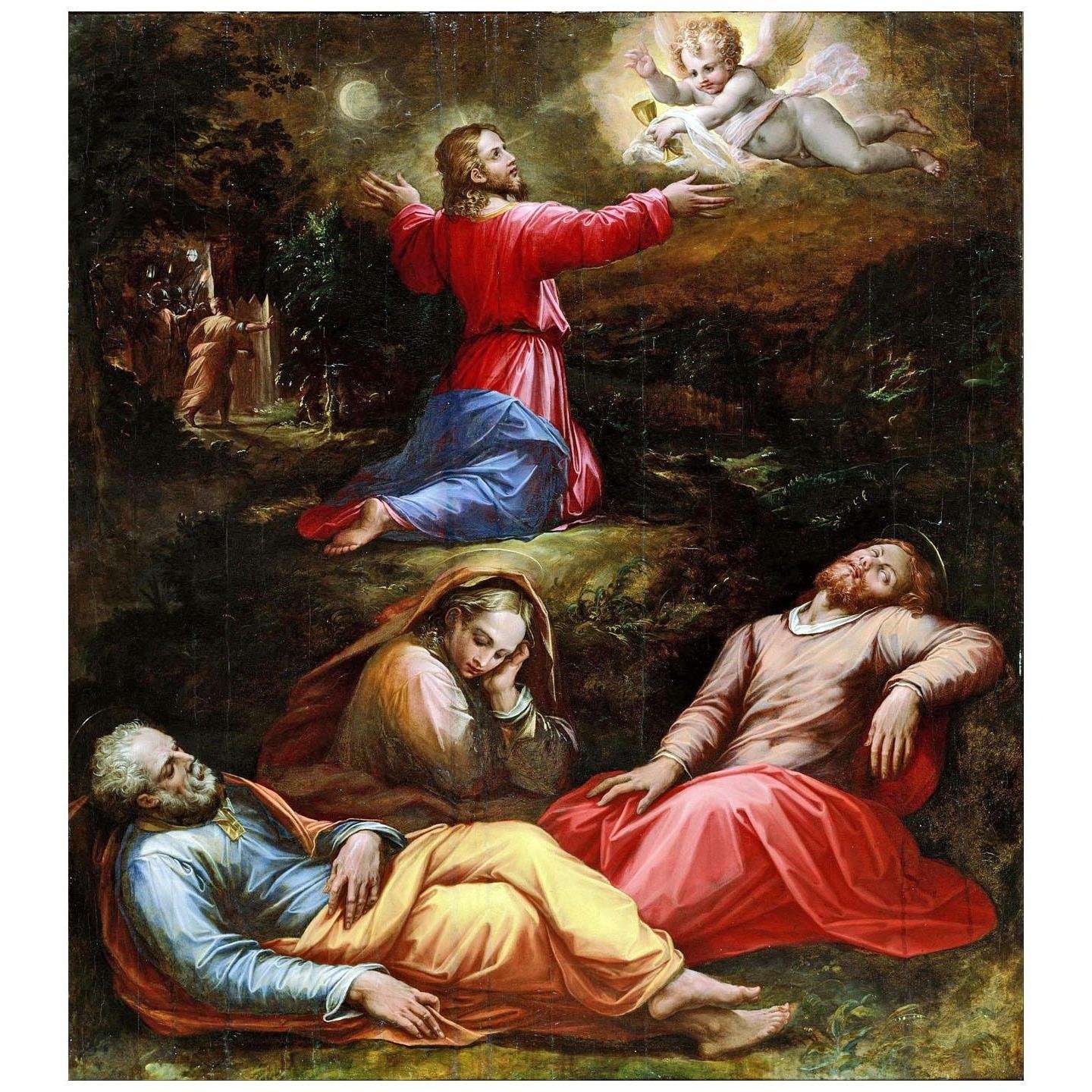  Giorgio Vasari. Il giardino del Getsemani. 1570. NMWA Tokyo