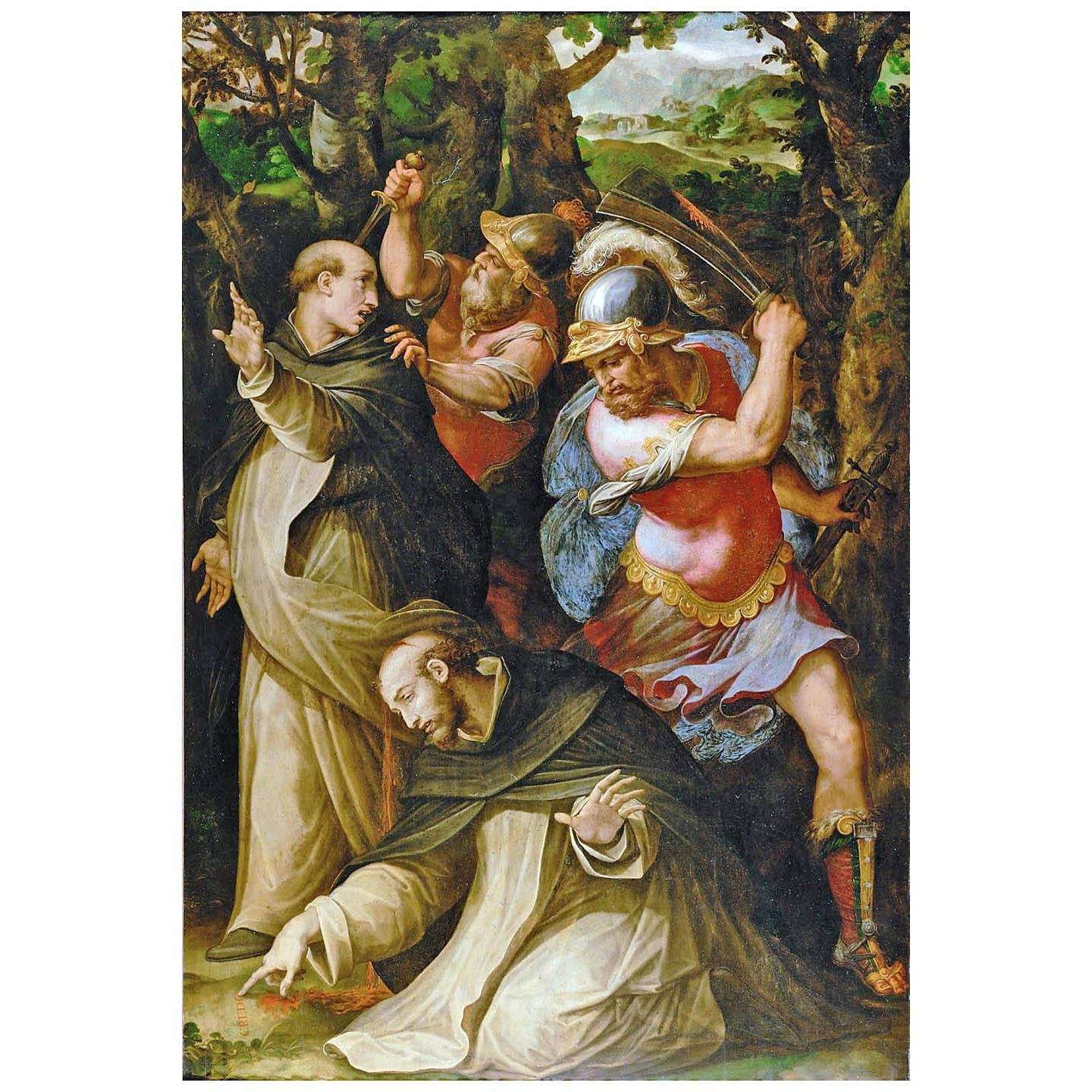  Giorgio Vasari. Morte di San Pietro. 1570. KHM Wien