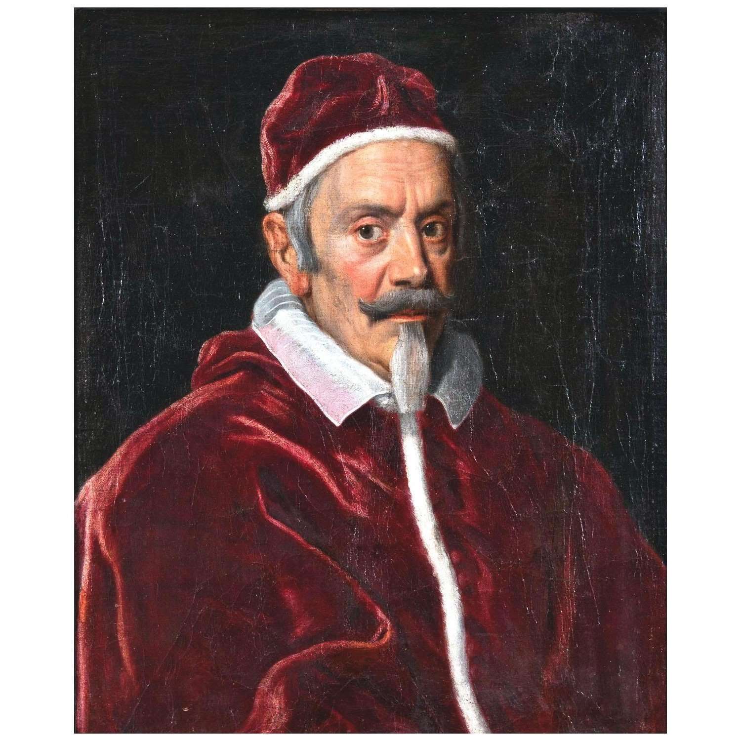  Giovanni Battista Gaulli. Papa Alessandro VII. 1660. Nationalmuseum Stockholm