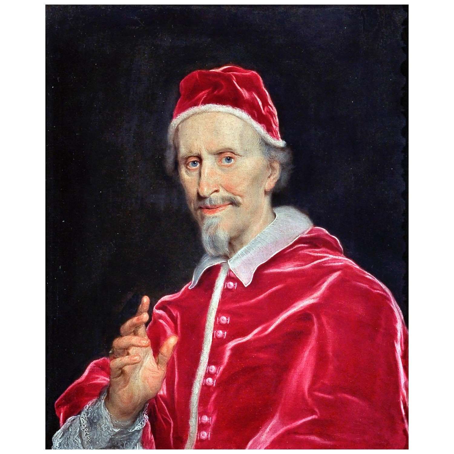  Giovanni Battista Gaulli. Papa Clemente IX. 1667. Palazzo Chigi Roma