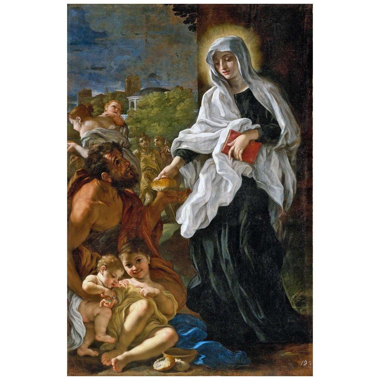  Giovanni Battista Gaulli. Beata Ludovica Albertoni. 1675. Getty Center Los Angeles